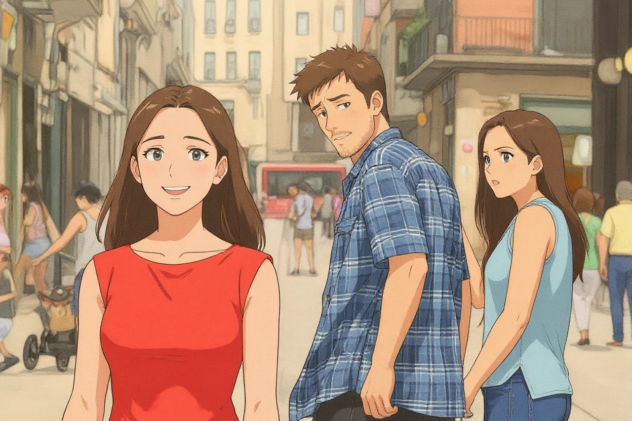 After image with Ghibli Style filter